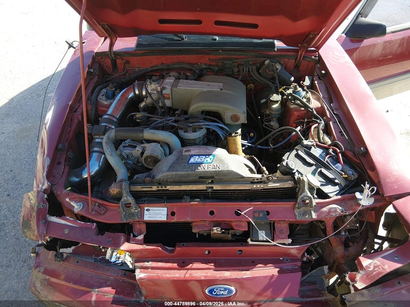 1990 Ford Mustang Gt/Cobra Gt VIN: 1FACP42E4LF129908 Lot: 44789896