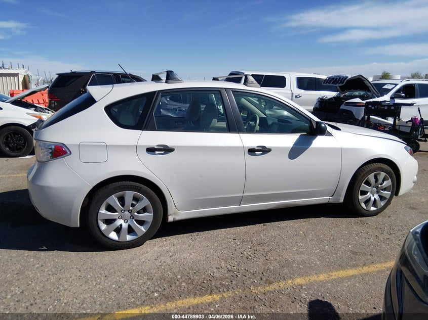 2008 Subaru Impreza 2.5I VIN: JF1GH61638H813607 Lot: 44789903