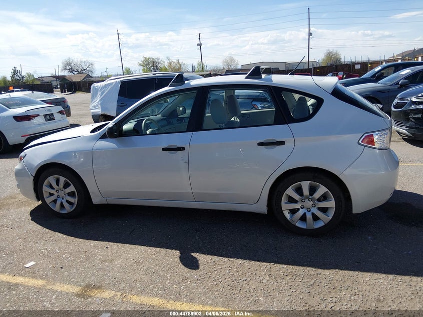 2008 Subaru Impreza 2.5I VIN: JF1GH61638H813607 Lot: 44789903