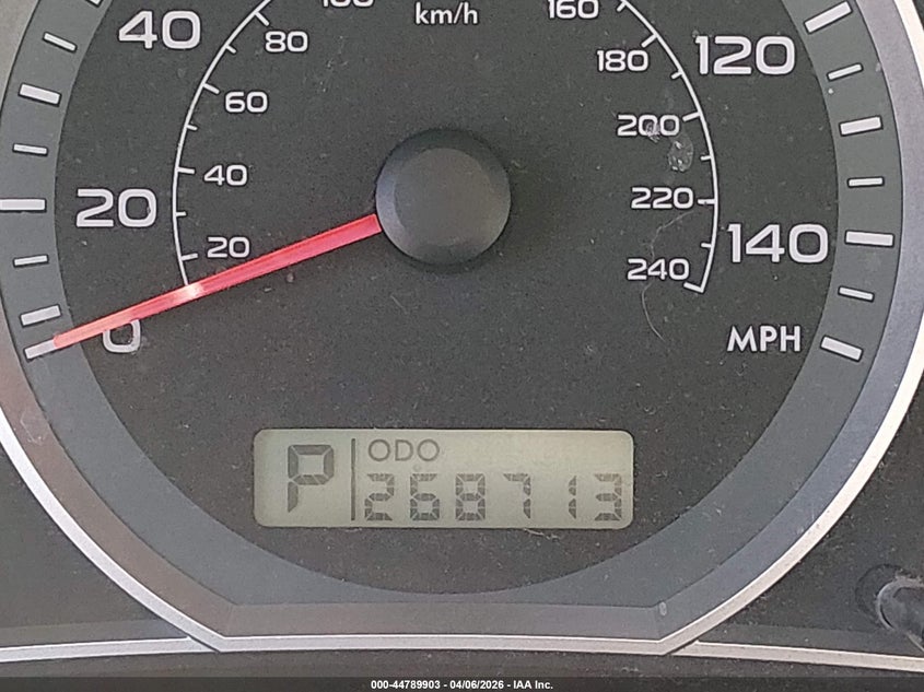 2008 Subaru Impreza 2.5I VIN: JF1GH61638H813607 Lot: 44789903