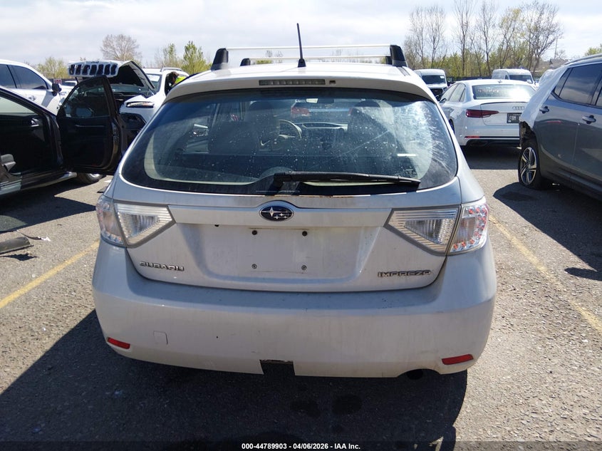 2008 Subaru Impreza 2.5I VIN: JF1GH61638H813607 Lot: 44789903