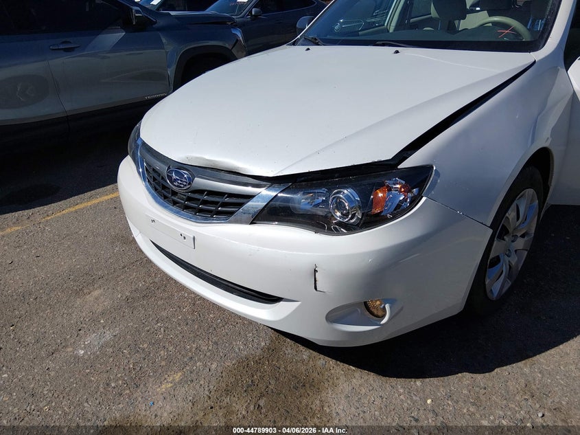 2008 Subaru Impreza 2.5I VIN: JF1GH61638H813607 Lot: 44789903
