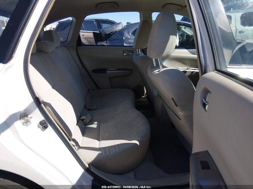 2008 Subaru Impreza 2.5I VIN: JF1GH61638H813607 Lot: 44789903