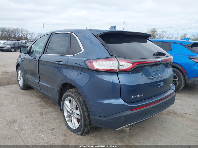 Vin: 2fmpk4j80jbc33313, lot: 45287172, ford edge sel 20183