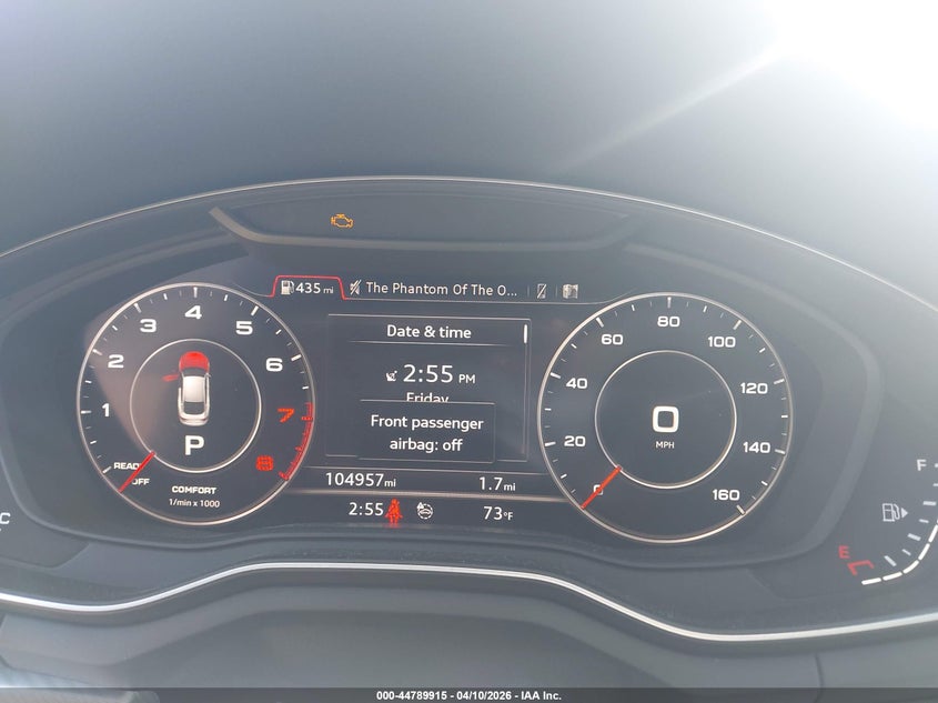 2019 Audi A5 45 Premium VIN: WAUENCF57KA035480 Lot: 44789915