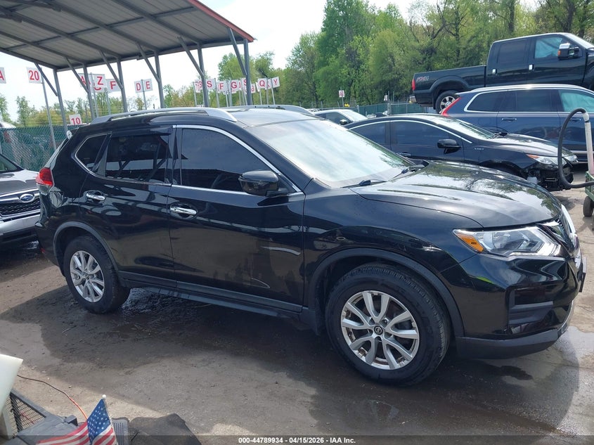 2017 Nissan Rogue Sv VIN: KNMAT2MV4HP619054 Lot: 44789934