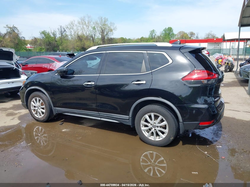 2017 Nissan Rogue Sv VIN: KNMAT2MV4HP619054 Lot: 44789934