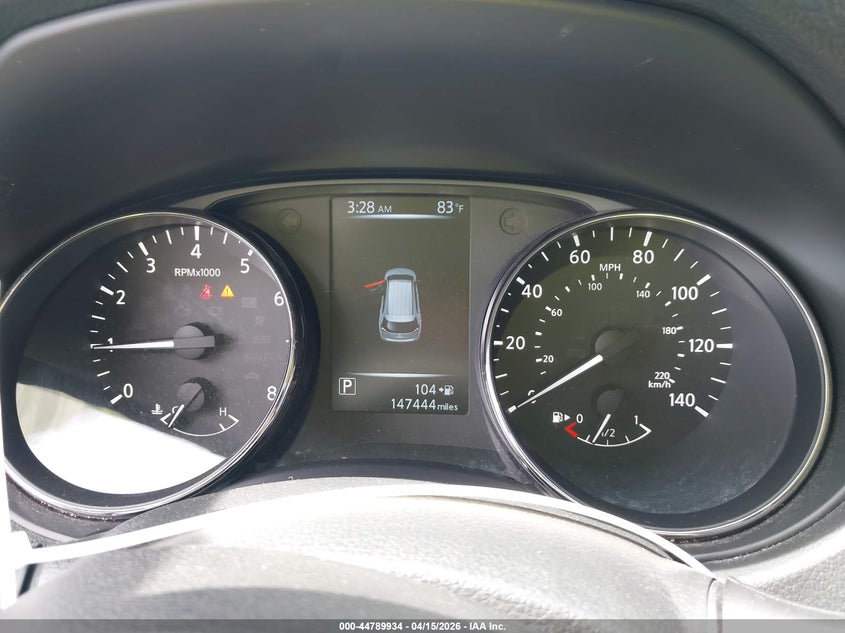 2017 Nissan Rogue Sv VIN: KNMAT2MV4HP619054 Lot: 44789934