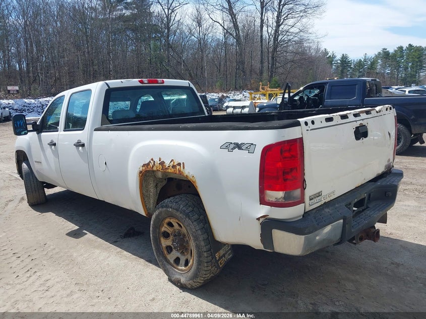 Vin: 1gt12zc89df156240, lot: 45287220, gmc sierra 2500hd work truck 20133