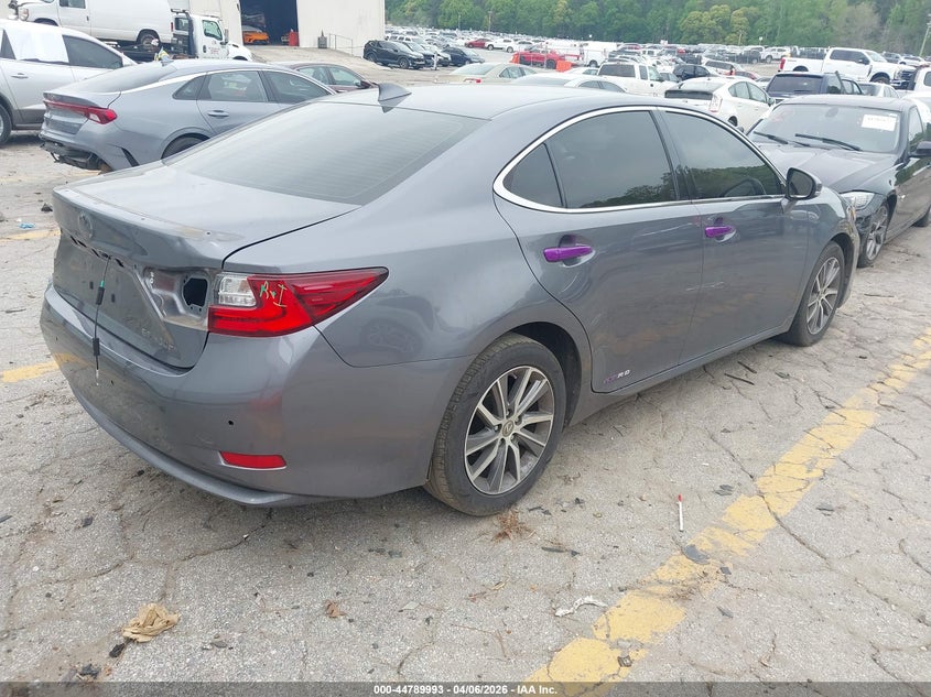 Vin: jthbw1gg2j2185463, lot: 45287251, lexus es 300h 20184