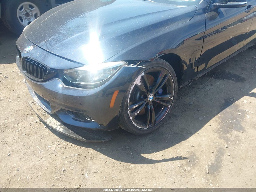 2015 BMW 4er 3.0 435i Gran Coupe Blue Lot 111044790003 Vin WBA4B1C56FD418344