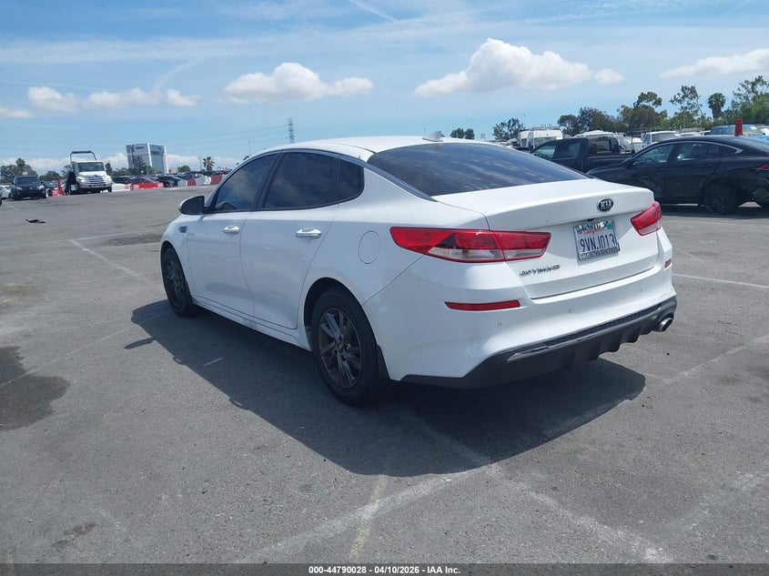Vin: 5xxgt4l34kg336934, lot: 45287286, kia optima lx 20193