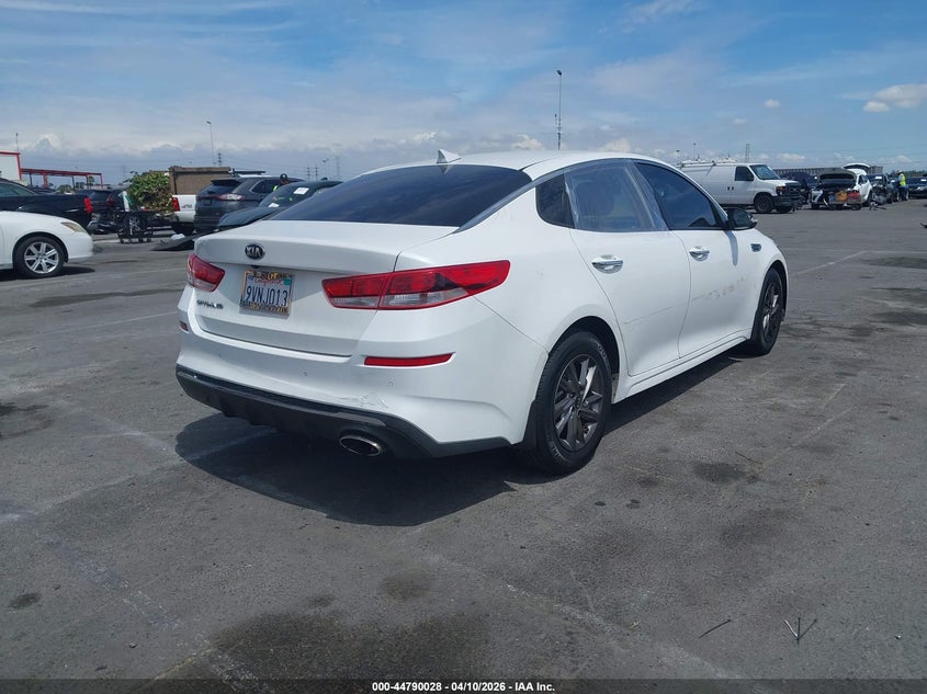 Vin: 5xxgt4l34kg336934, lot: 45287286, kia optima lx 20194