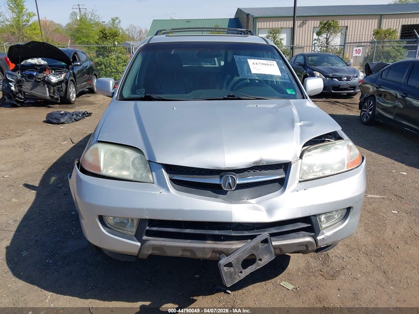 2002 Acura Mdx VIN: 2HNYD18242H516101 Lot: 44790049