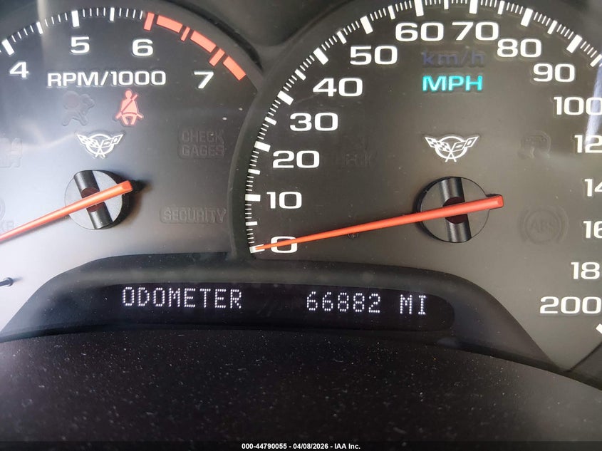 2001 Chevrolet Corvette VIN: 1G1YY22G215122714 Lot: 44790055