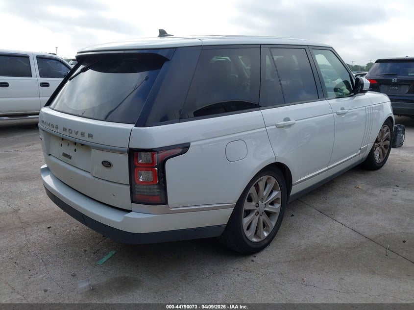 2016 Land Rover Range Rover 3.0L V6 Turbocharged Diesel Hse Td6