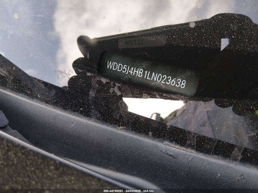 2020 Mercedes-Benz Cla 250 4Matic VIN: WDD5J4HB1LN023638 Lot: 44790093