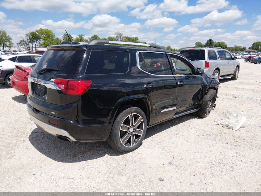 Vin: 1gkknxls6hz263721, lot: 45287396, gmc acadia denali 20174