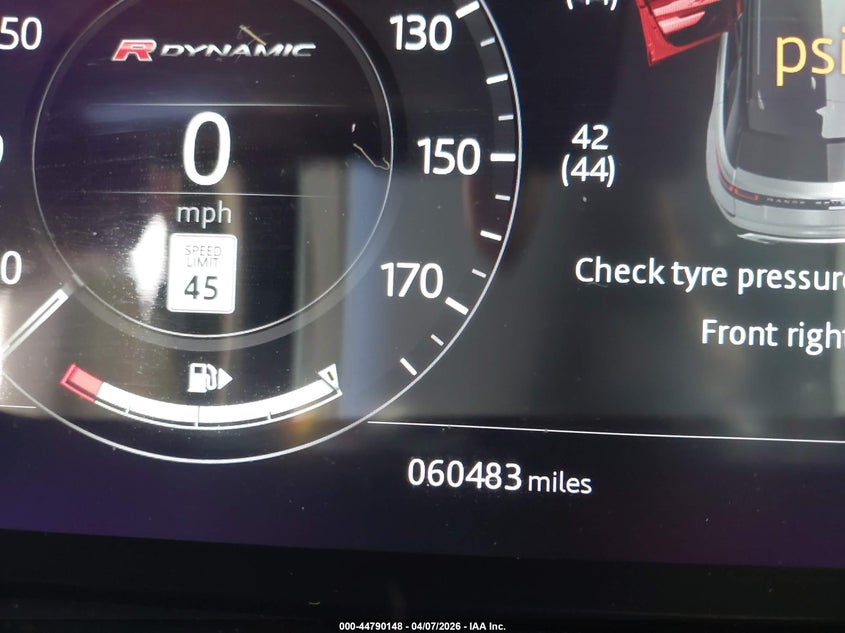 2019 Land Rover Range Rover Velar P340 R-Dynamic Se/P380 R-Dynamic Se VIN: SALYL2FV7KA210741 Lot: 44790148