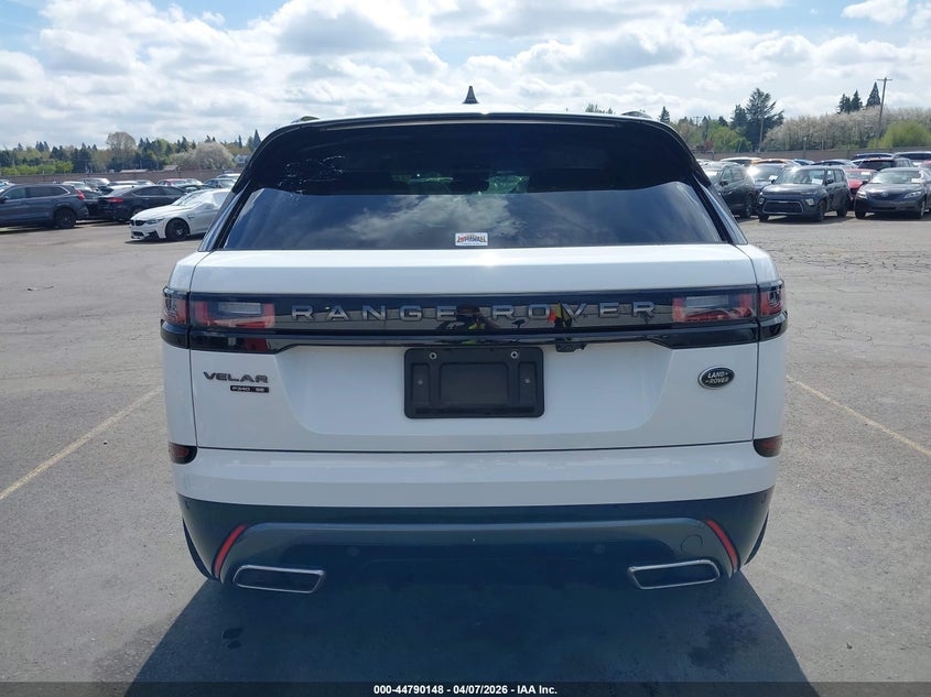 2019 Land Rover Range Rover Velar P340 R-Dynamic Se/P380 R-Dynamic Se VIN: SALYL2FV7KA210741 Lot: 44790148