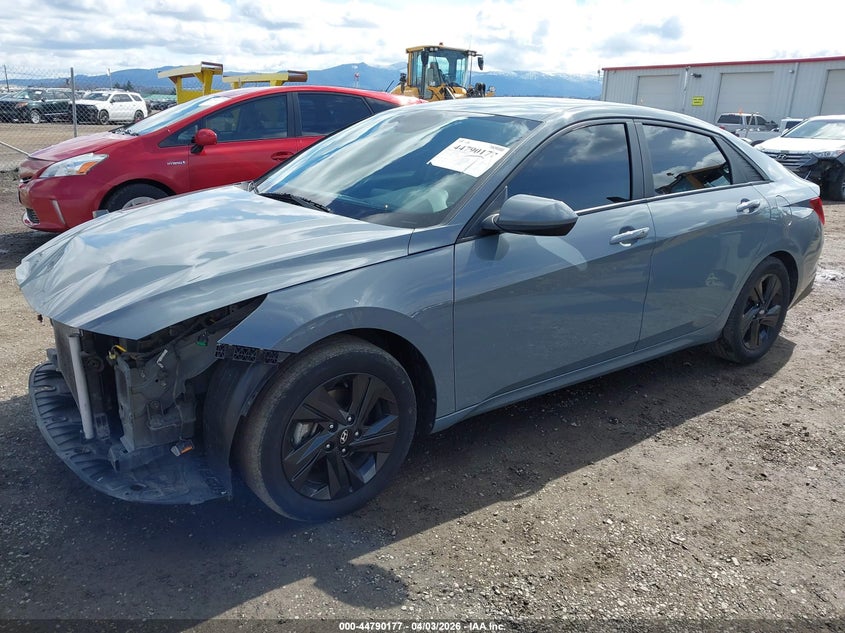 2022 Hyundai Elantra Preferred Ivt KMHLM4AG7NU326619 photo 1