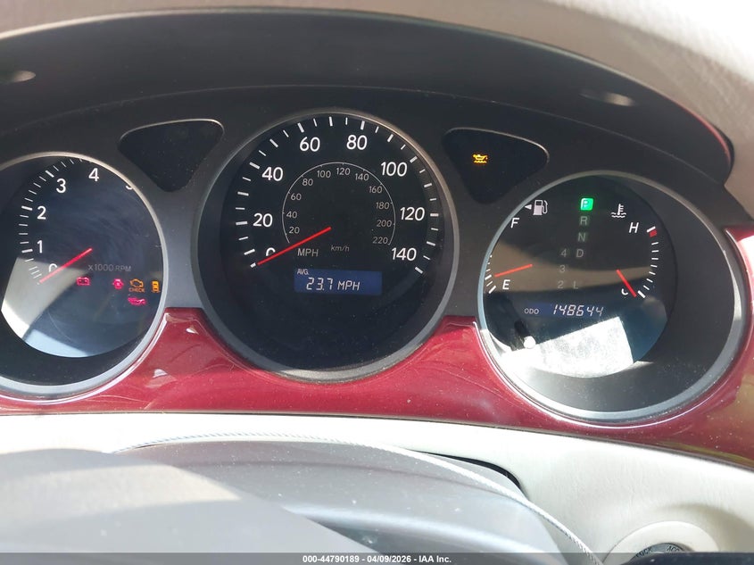 2004 Lexus Es 330 VIN: JTHBA30G445023860 Lot: 44790189