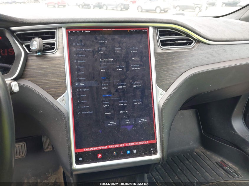 5YJSA1E24FF109643 Tesla Model S 70d/85d/p85d