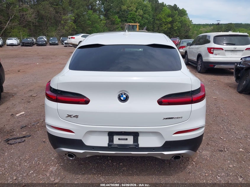 2021 BMW X4 xDrive30I VIN: 5UX2V1C01M9F44960 Lot: 44790295
