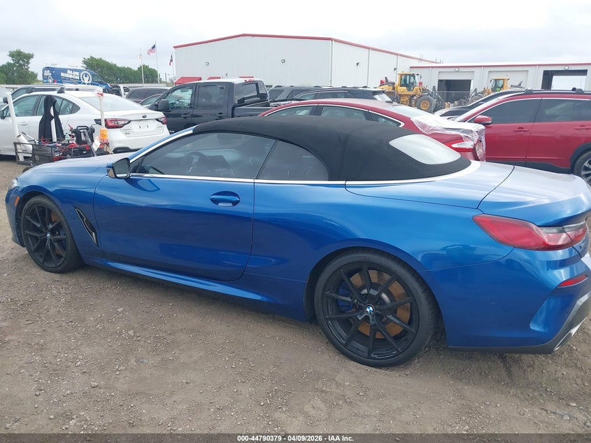 2019 BMW M850I xDrive VIN: WBAFY4C57KBX39274 Lot: 44790379