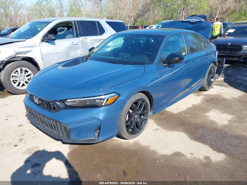 Vin: 2hgfe2f50th501689, lot: 45287641, honda civic sport 20262