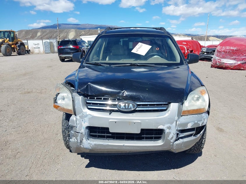 2008 Kia Sportage Lx V6 VIN: KNDJE723687466380 Lot: 44790419