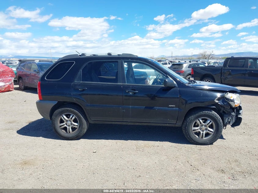 2008 Kia Sportage Lx V6 VIN: KNDJE723687466380 Lot: 44790419