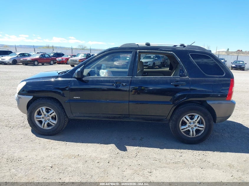 2008 Kia Sportage Lx V6 VIN: KNDJE723687466380 Lot: 44790419