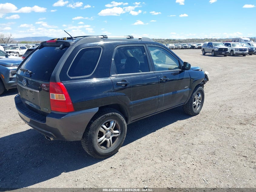 2008 Kia Sportage Lx V6 VIN: KNDJE723687466380 Lot: 44790419