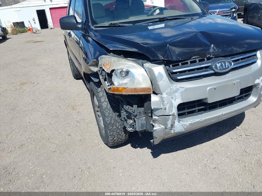 2008 Kia Sportage Lx V6 VIN: KNDJE723687466380 Lot: 44790419