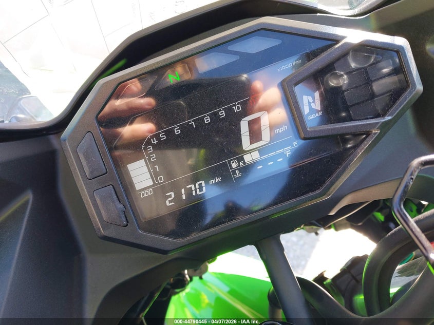 2025 Kawasaki Ex500 H VIN: ML5EXGH11SDA57548 Lot: 44790445