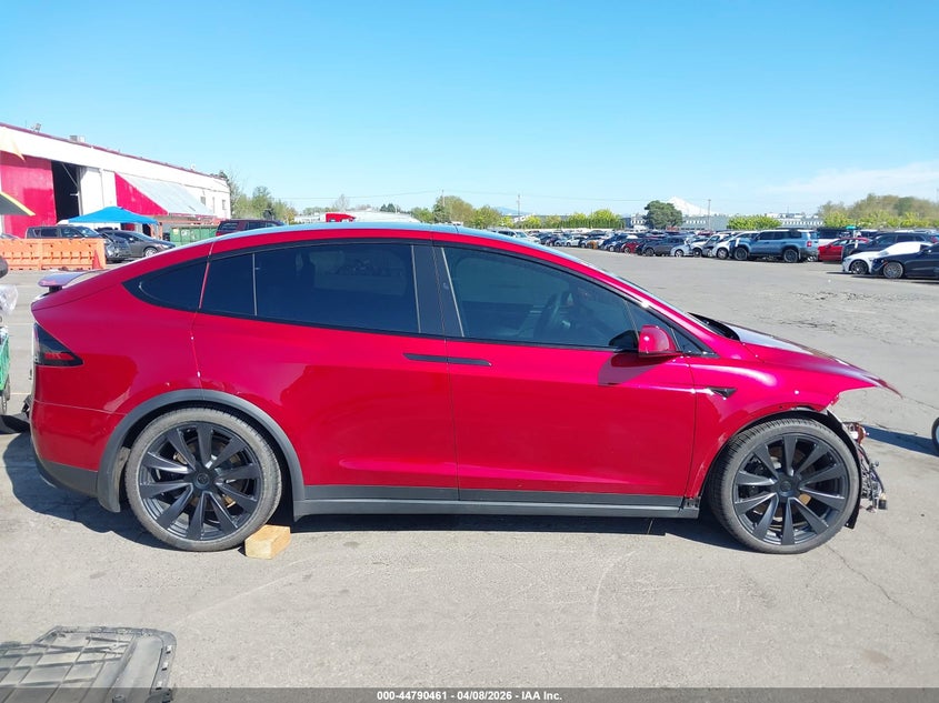 2023 Tesla Model X Dual Motor All-Wheel Drive/Standard Range VIN: 7SAXCDE57PF402694 Lot: 44790461