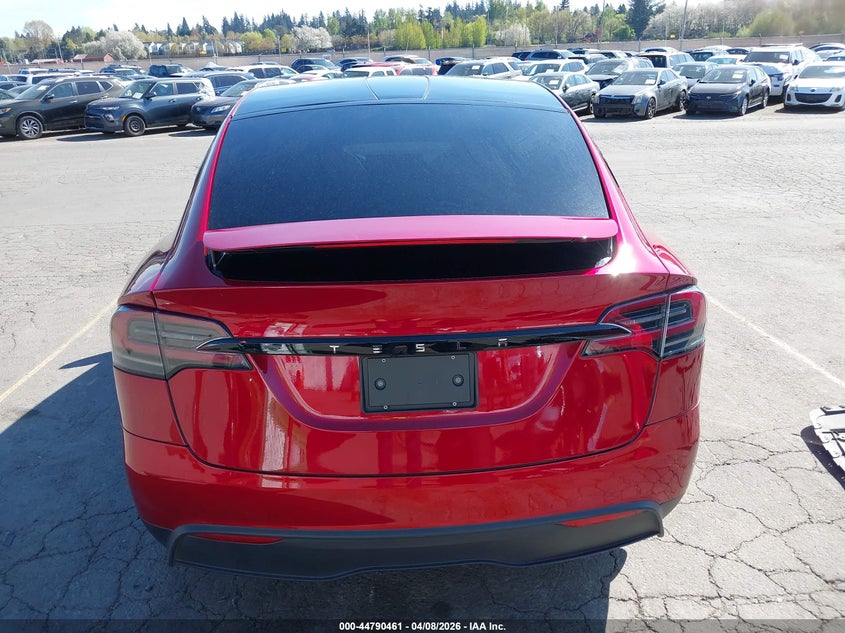 2023 Tesla Model X Dual Motor All-Wheel Drive/Standard Range VIN: 7SAXCDE57PF402694 Lot: 44790461