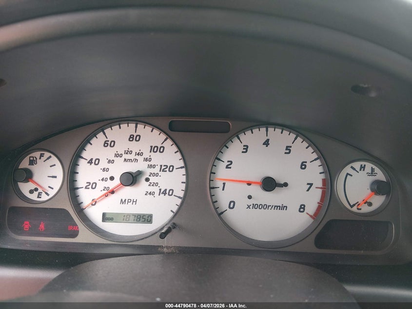 2001 Nissan Sentra Se VIN: 3N1BB51DX1L122020 Lot: 44790478