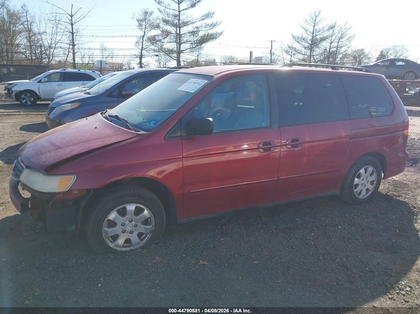 2002 Honda Odyssey Ex-L VIN: 5FNRL18022B045048 Lot: 44790581