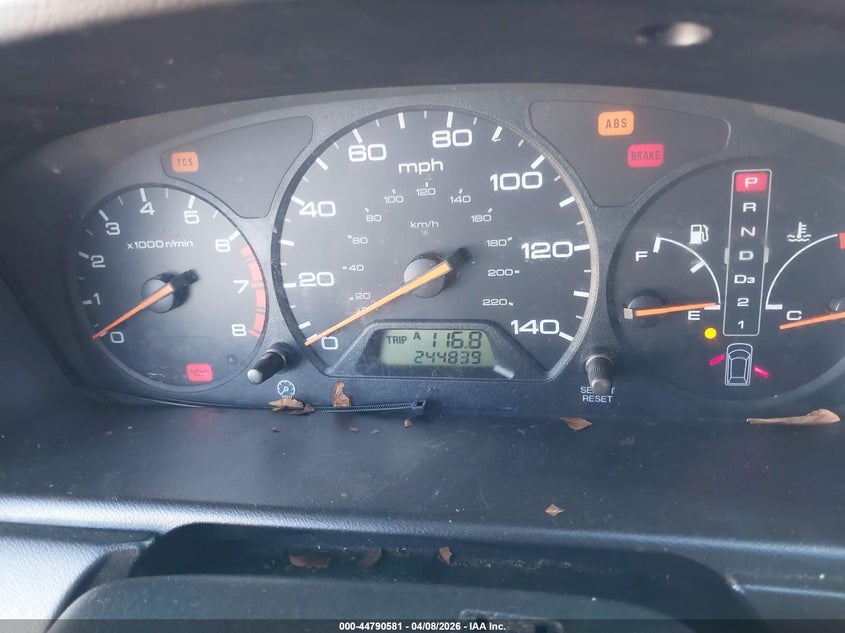 2002 Honda Odyssey Ex-L VIN: 5FNRL18022B045048 Lot: 44790581