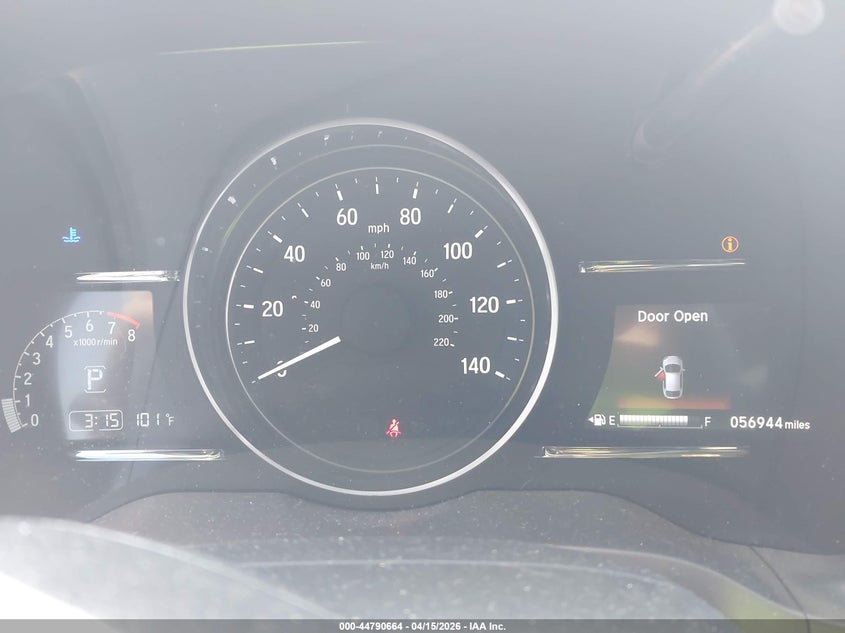 2022 Honda Hr-V Awd Ex VIN: 3CZRU6H54NM744195 Lot: 44790664