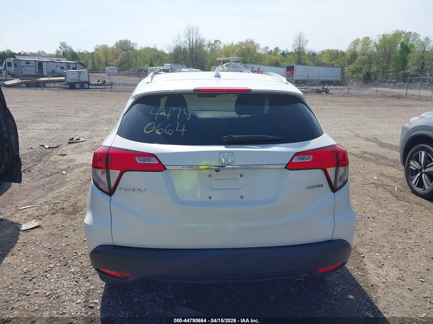 2022 Honda Hr-V Awd Ex VIN: 3CZRU6H54NM744195 Lot: 44790664