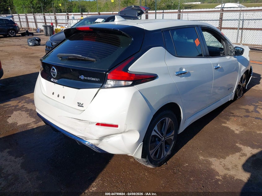 Vin: 1n4bz1cp4kc320359, lot: 45287942, nissan leaf sv plus 20194