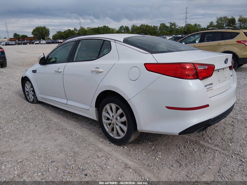 Vin: 5xxgn4a73eg288573, lot: 45287949, kia optima ex 20143