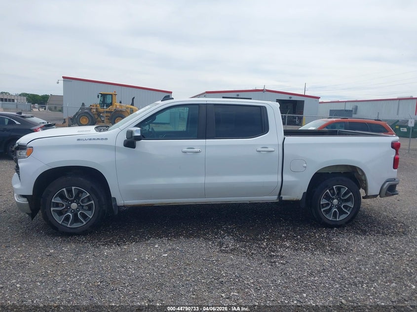 VIN 1GCPACE8XRZ183007 2024 CHEVROLET SILVERADO 1500 2WD  SHORT BED LT