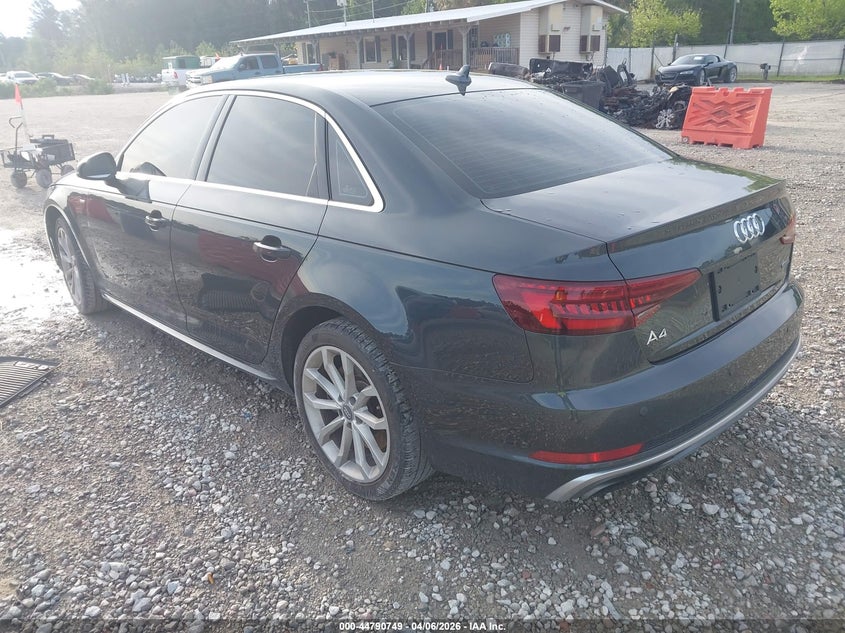 Vin: waudnaf45ka006437, lot: 45288007, audi a4 45 premium 20193
