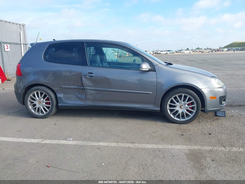2007 Volkswagen Gti 2-Door VIN: WVWEV71K47W129656 Lot: 44790752