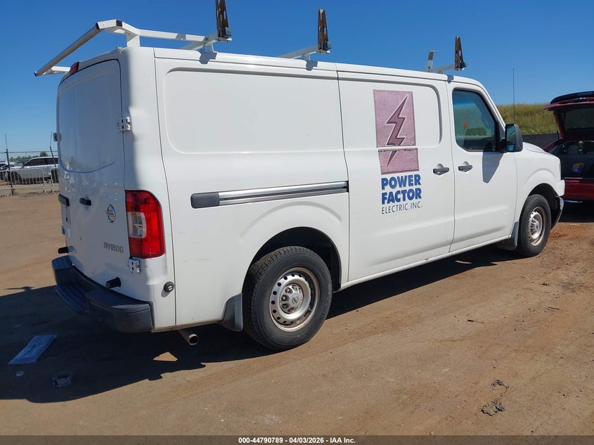 2015 Nissan Nv Cargo Nv1500 S V6