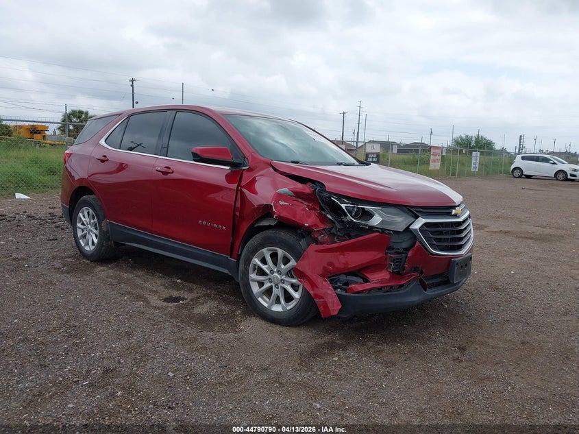 2018 Chevrolet Equinox 1.5 Lt red Lot 111044790790 Vin 3GNAXJEV3JS617033